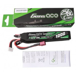 Batterie 11.1v 1000 mah 3 sticks T-Dean Genspow