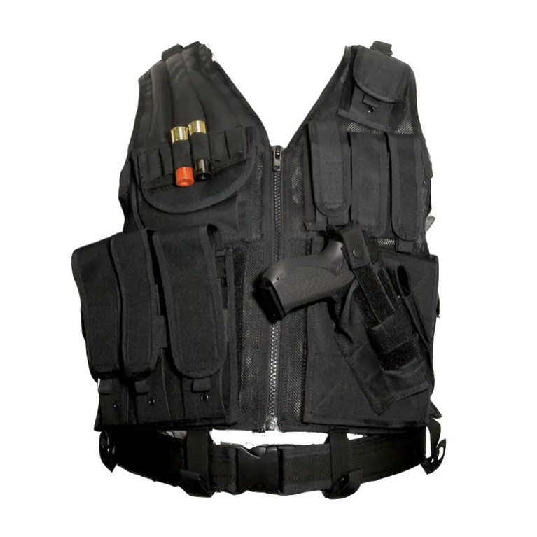 Veste SWISS ARMS Tactique BT-4 Black