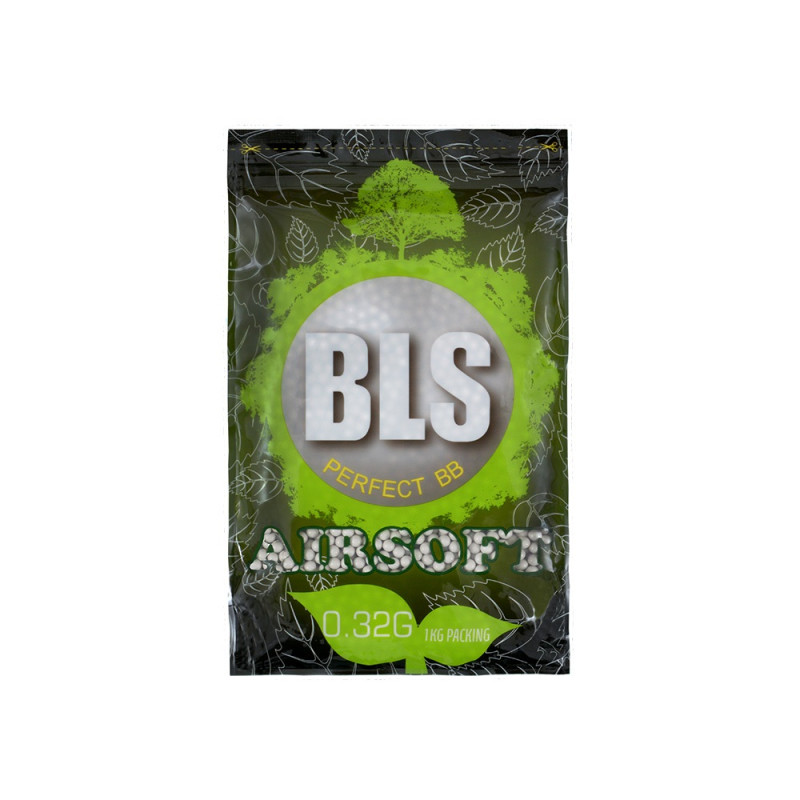 BILLES BIO 0.32G BLANCHES EN SACHET DE 1KG BLS