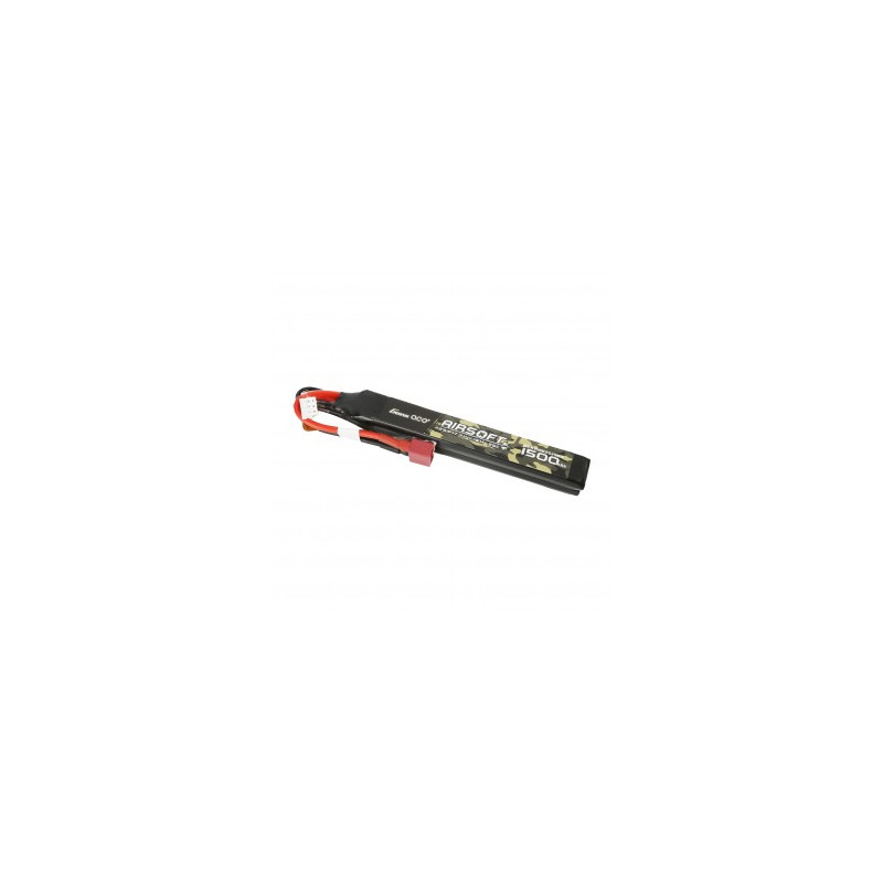 Batterie Lipo 2S 7.4V 1500mAh 25C 2 sticks Genspow