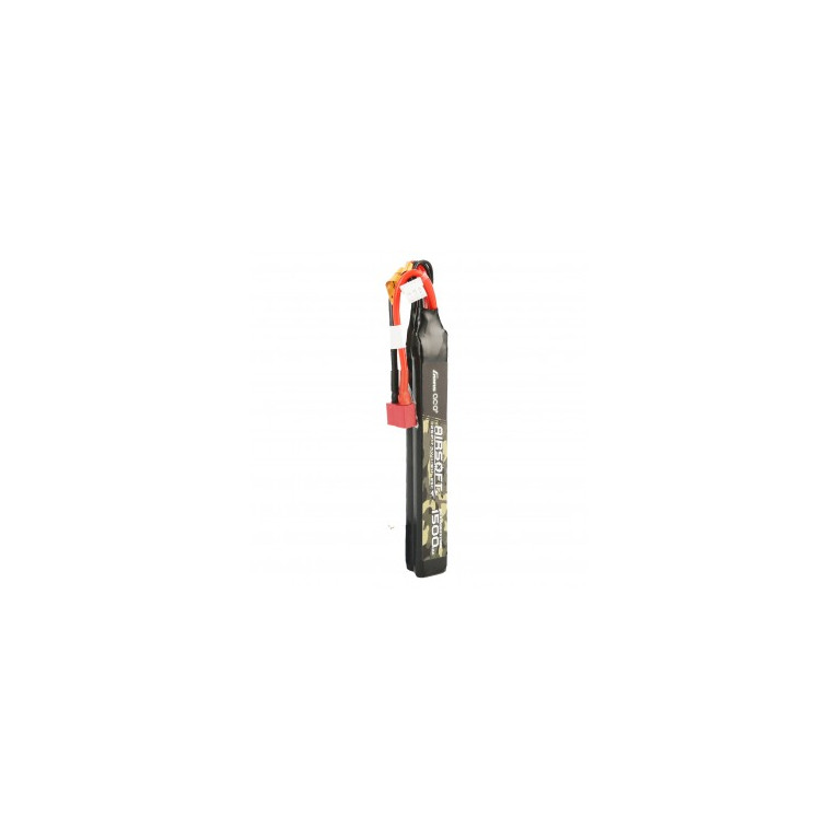 Batterie Lipo 2S 7.4V 1500mAh 25C 2 sticks Genspow