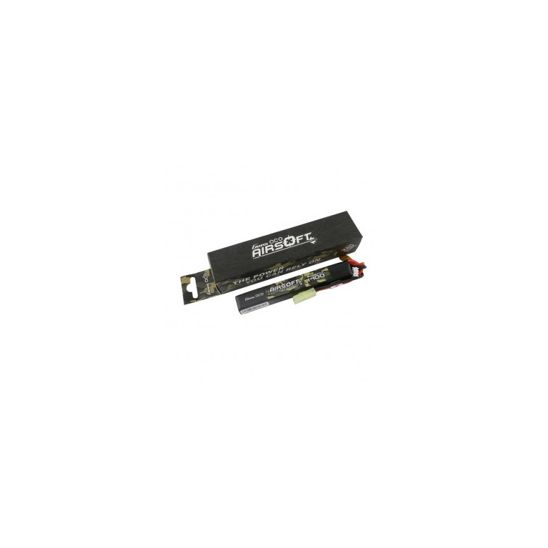 Batterie Lipo 2S 7.4V 1400mAh 25C 1 stick Genspow