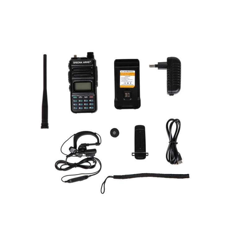 TALKIE WALKIE DUAL BAND 13 (VHF/UHF) SPECNA ARMS