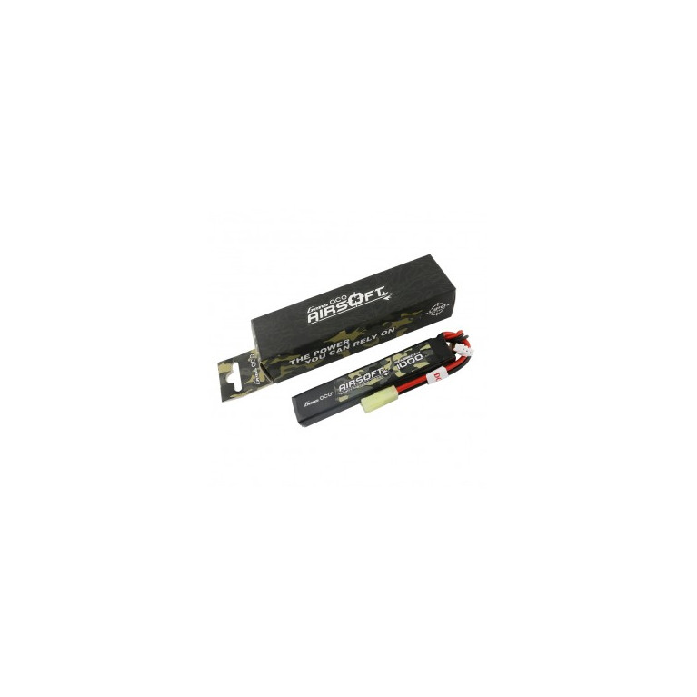 Batterie Lipo 2S 7.4V 1000mAh 25C 1 stick Genspow