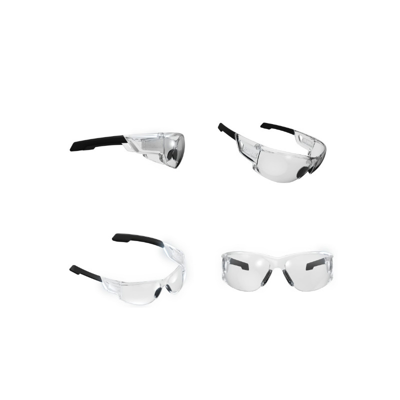 LUNETTE MECHANIX WEAR Type-N | Monture transparente | Verre transparent