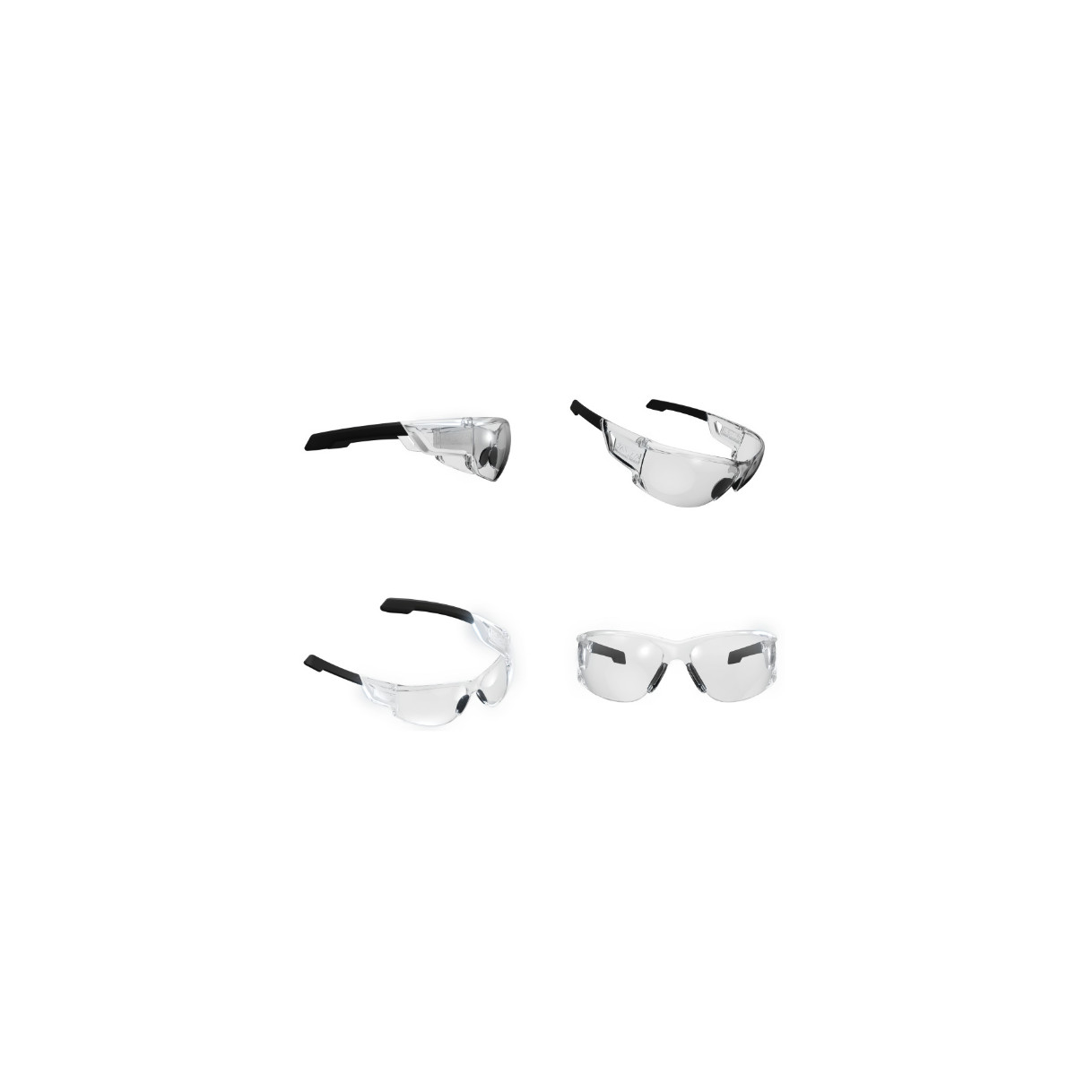 Lunette verre transparent fashion