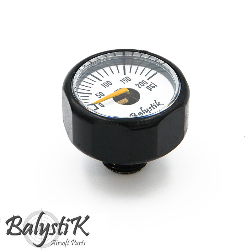 Balystik manomètre 200 psi pour régulateur HPA