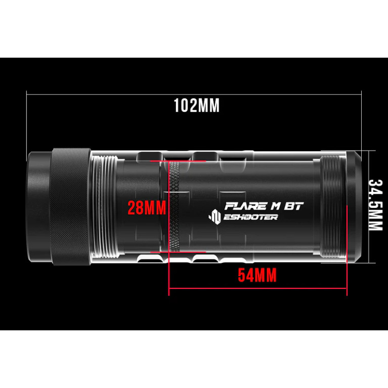 E-shooter Flare Tracer Alu-Alloy - Type A