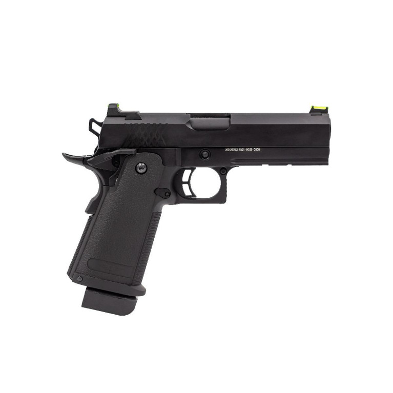 Réplique GBB Raven gaz Hi-Capa 4.3 Noir 0,9J