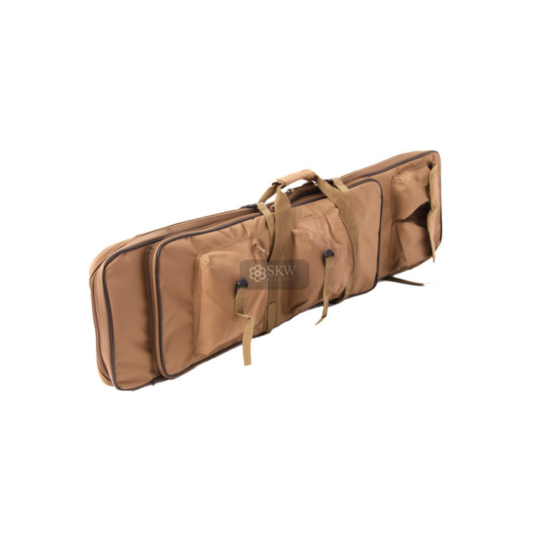 HOUSSE DE TRANSPORT MULTIPOCHES POUR FUSILS 100CM COULEUR TAN DELTA TACTICS