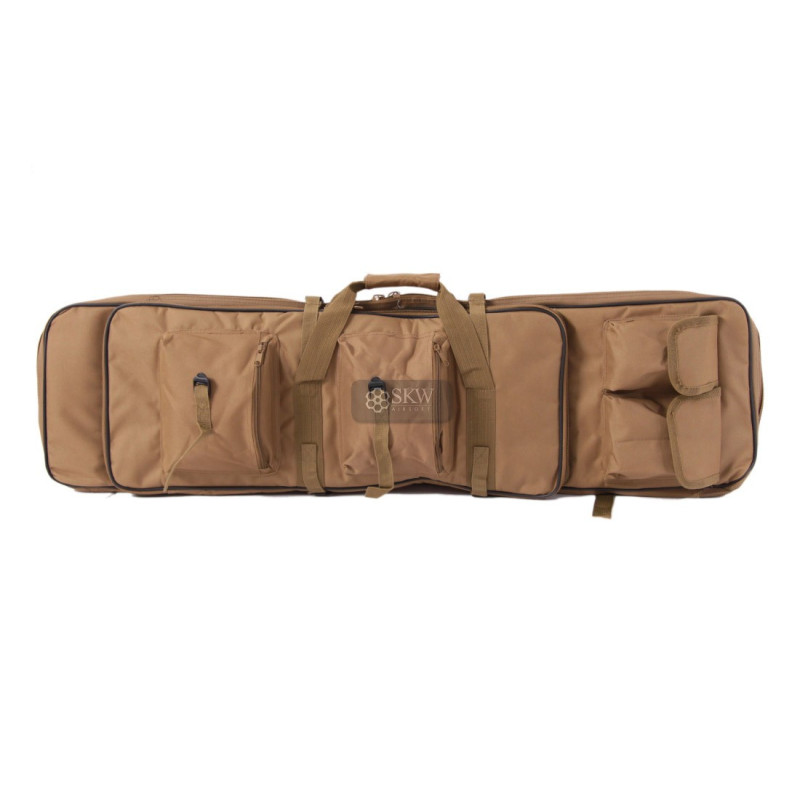 HOUSSE DE TRANSPORT MULTIPOCHES POUR FUSILS 100CM COULEUR TAN DELTA TACTICS