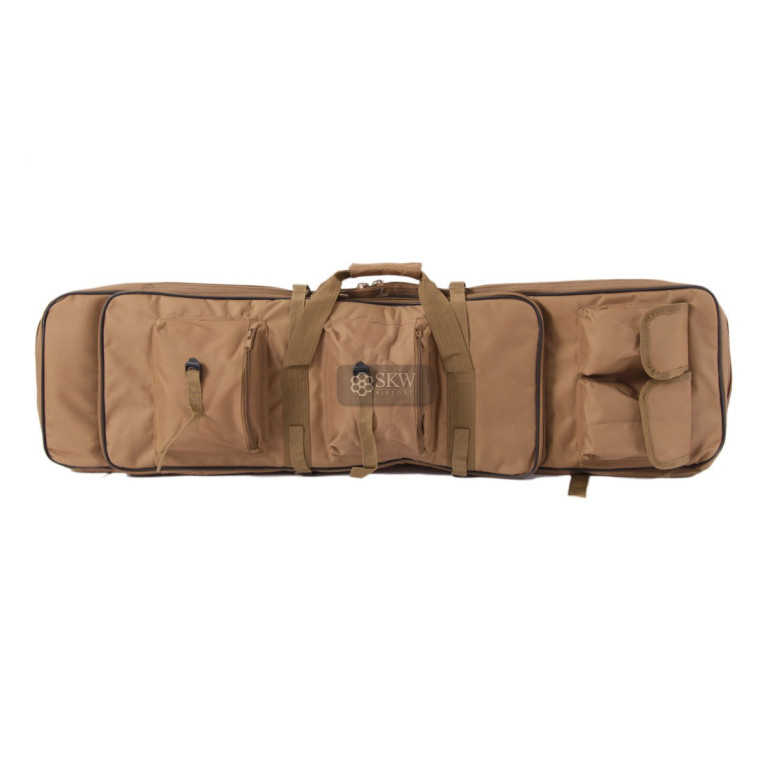 HOUSSE DE TRANSPORT MULTIPOCHES POUR FUSILS 100CM COULEUR TAN DELTA TACTICS