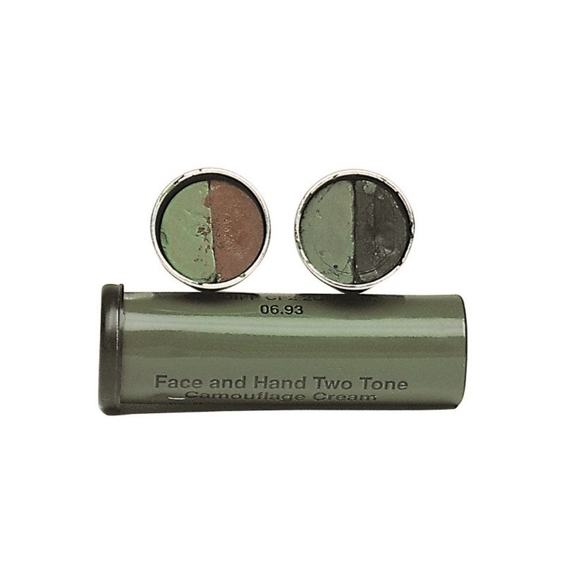 Stick camouflage facial (noir/ vert)