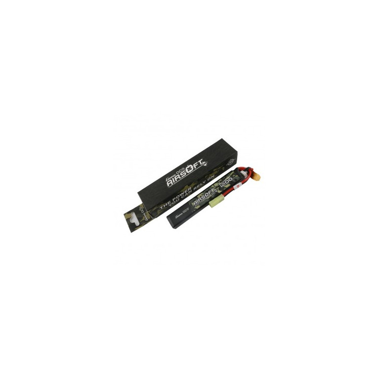 Batterie Lipo 2S 7.4V 1200mAh 25C 1 stick Genspow