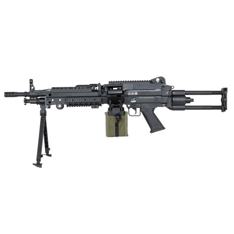 PACK MITRAILLEUSE M249 PARA FLEX SPECNA ARM NOIR