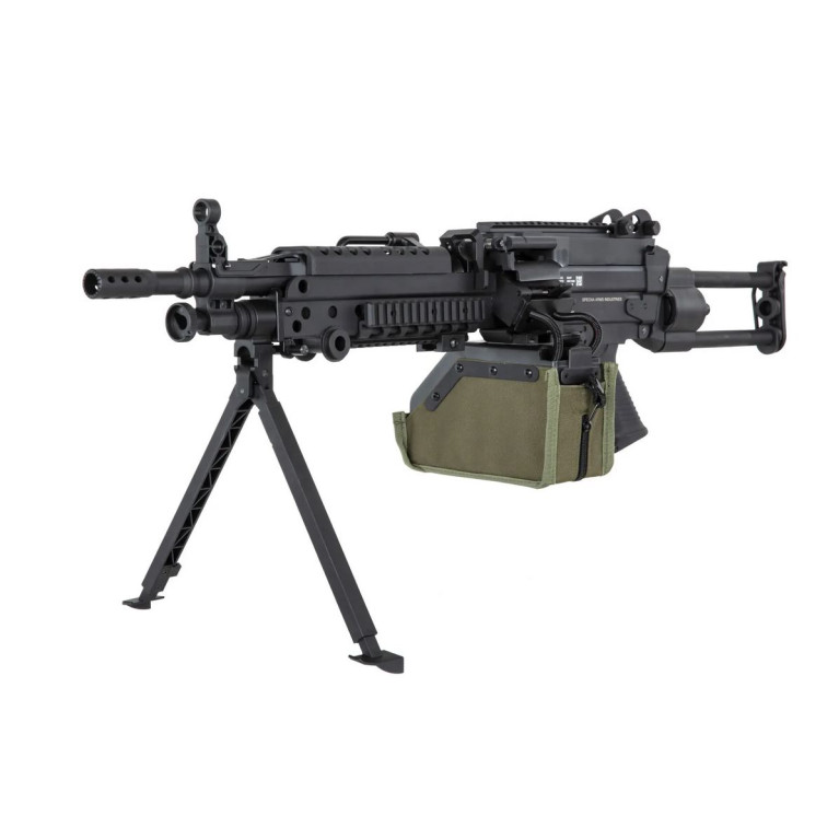 PACK MITRAILLEUSE M249 PARA FLEX SPECNA ARM NOIR