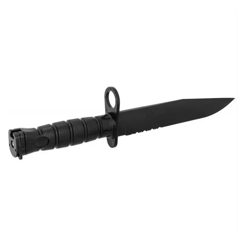 Couteau Baïonnette Factice Caoutchouc M10 S&T Armament - Noir