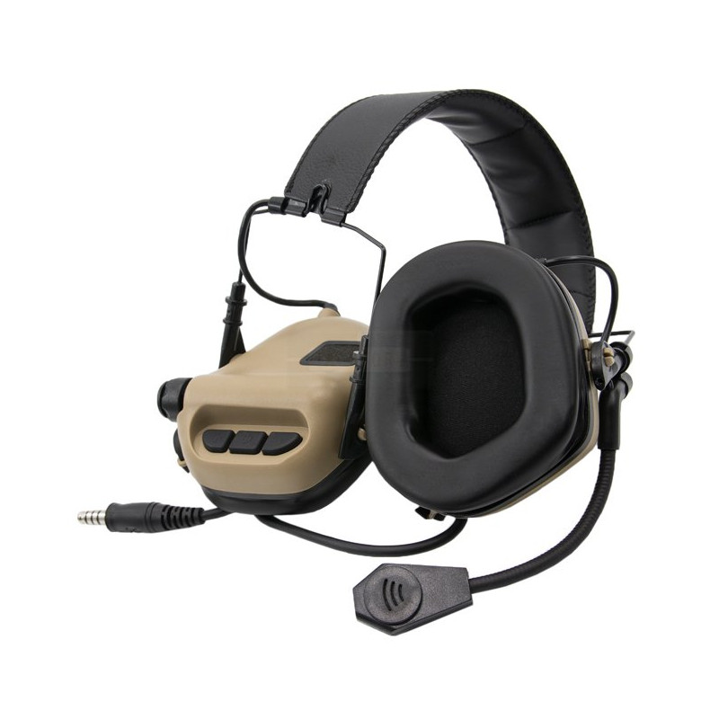 Casque micro M32 tan - EARMOR