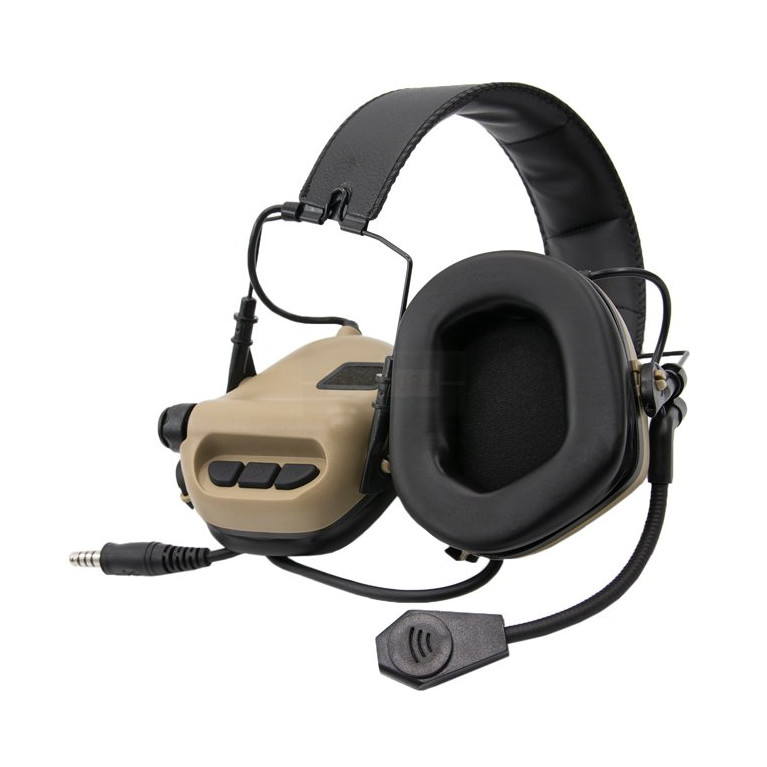 Casque micro M32 tan - EARMOR