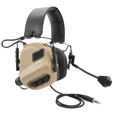 Casque micro M32 tan - EARMOR