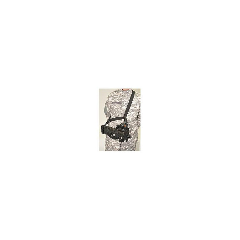 SANGLE FN HERSTAL P90 3 POINTS NOIR