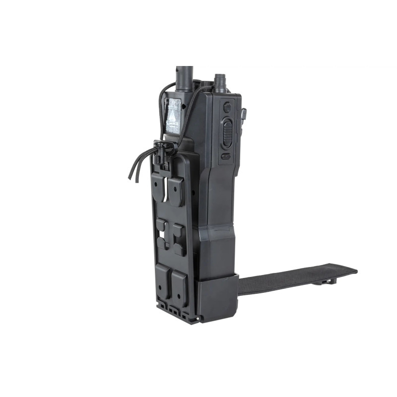 Radio factice Speed Loader Electrique Noir