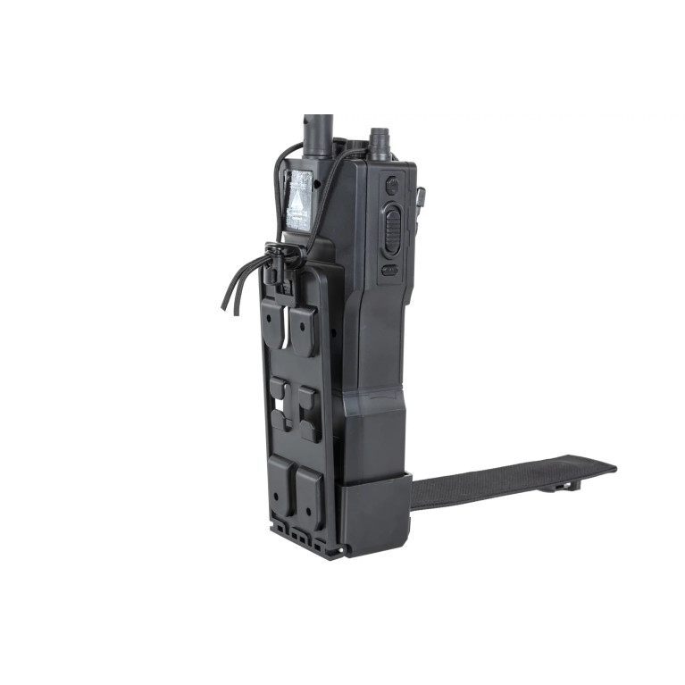 Radio factice Speed Loader Electrique Noir