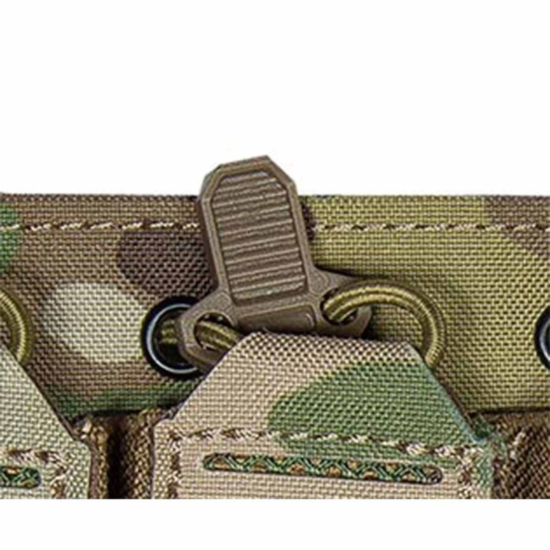 PORTE  CHARGEUR FRONTAL 9MM MP5/MP7 MOLLE LASER CUT