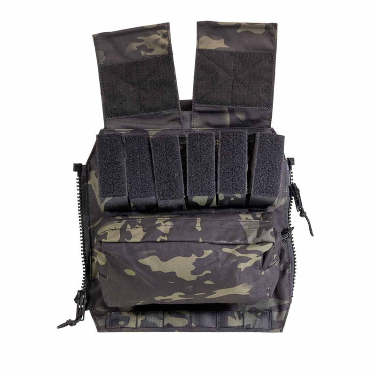 BACK PANEL BUCCANNER MK1 CORSO TACTICAL MULTICAM BLACK