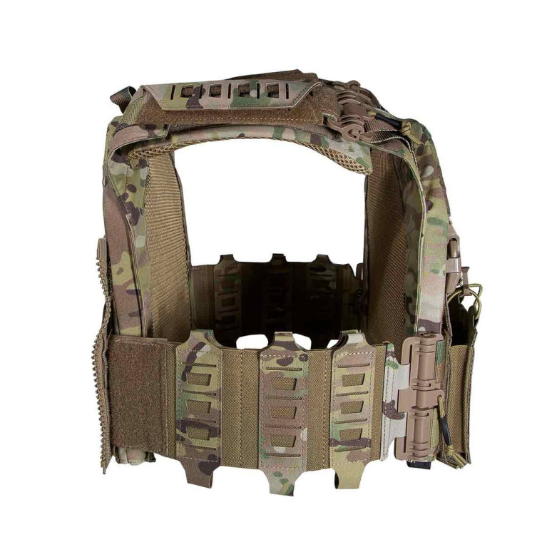 Gilet tactique porte-plaques Drake MK4 Multicam - Corso Tactical