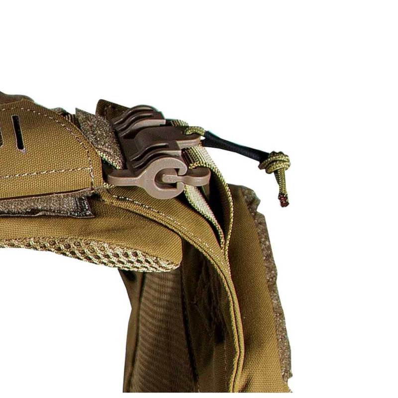 Gilet tactique porte-plaques Drake MK4 Coyote - Corso Tactical
