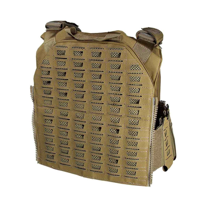 Gilet tactique porte-plaques Drake MK4 Coyote - Corso Tactical