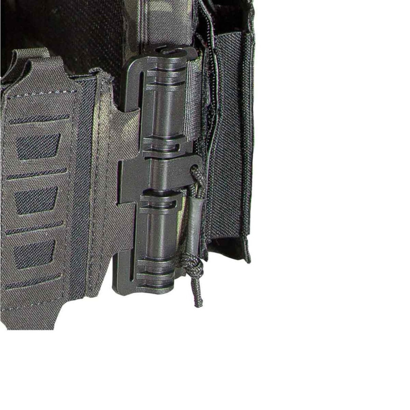Gilet tactique porte-plaques Drake MK4 Multicam Black- Corso Tactical