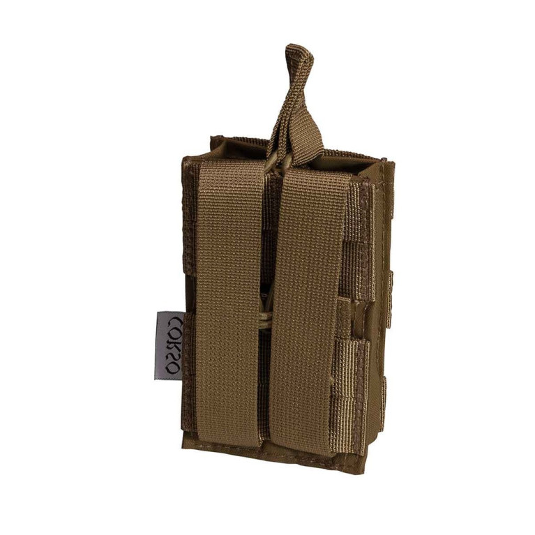 Poche porte-chargeur simple M4 Dagger MOLLE Coyote - Corso Tactical