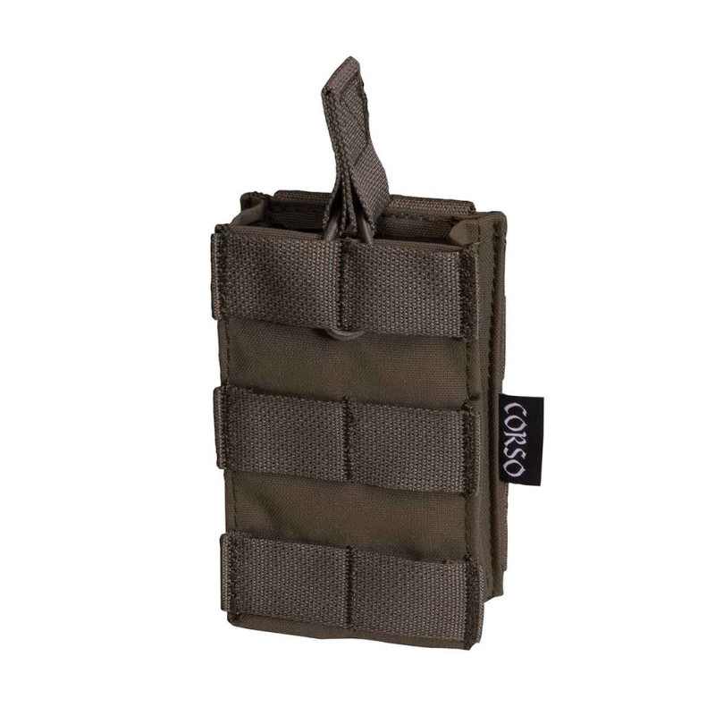 Poche porte-chargeur simple M4 Dagger MOLLE Ranger Green - Corso Tactical