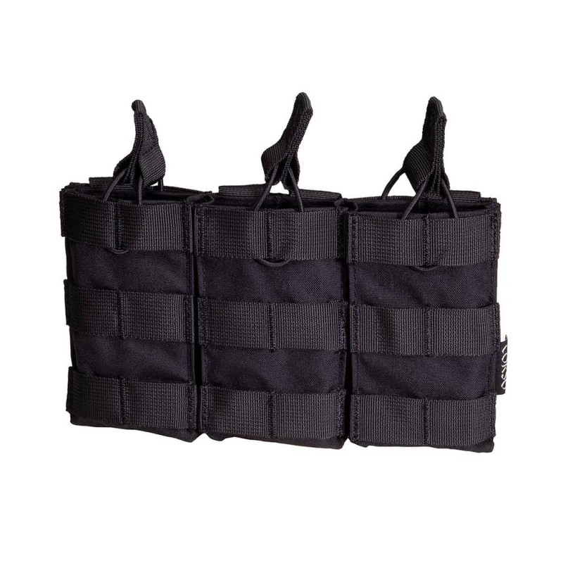 Poche porte-chargeurs triple M4 Dagger MOLLE Noir - Corso Tactical