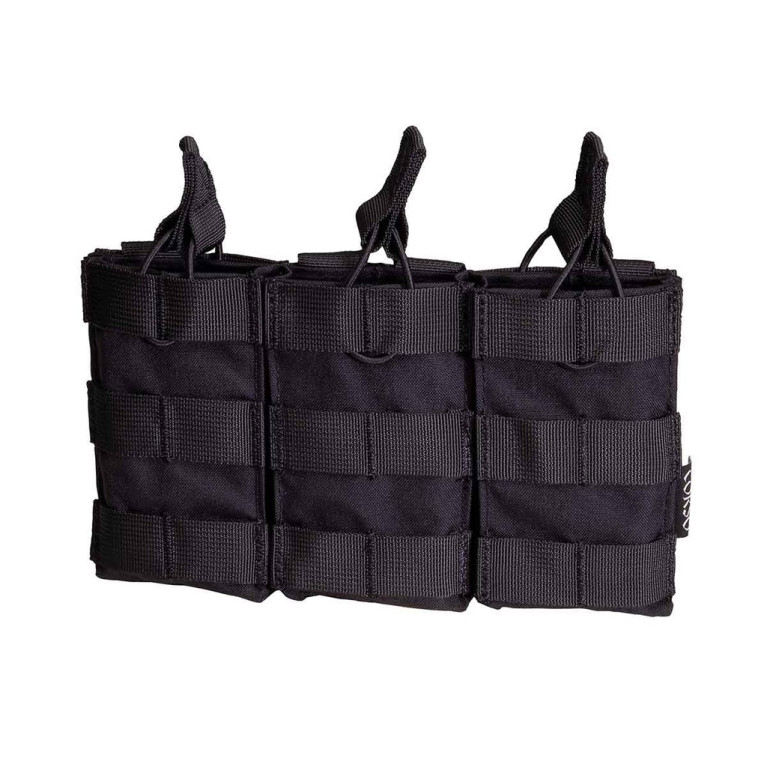 Poche porte-chargeurs triple M4 Dagger MOLLE Noir - Corso Tactical