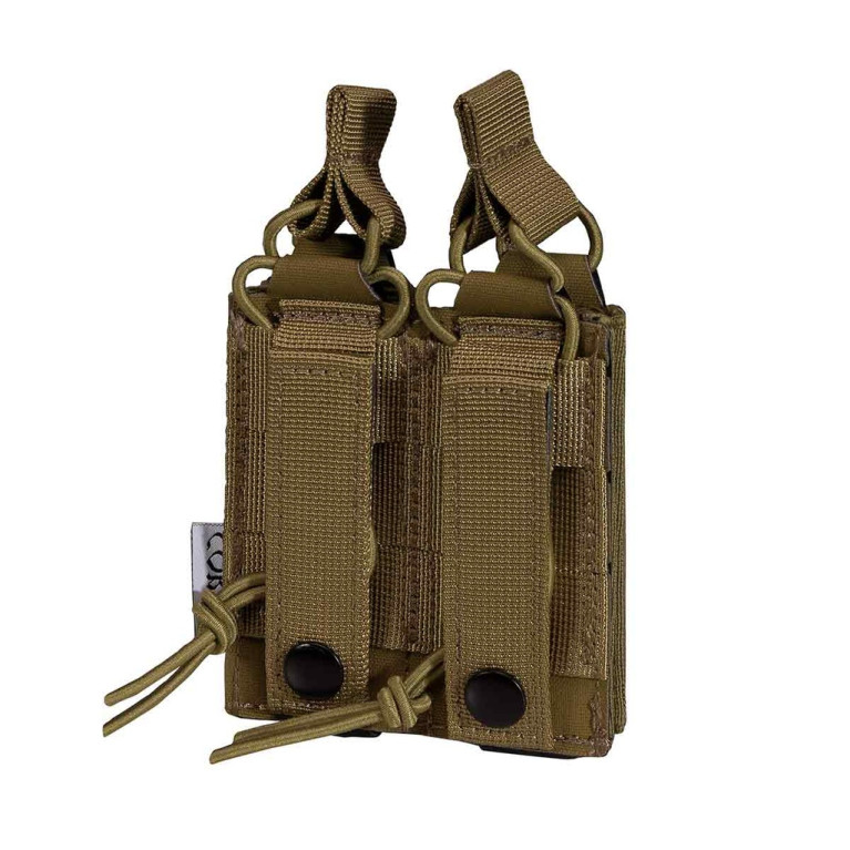 Poche porte-chargeurs double pour pistolet Dagger MK1 Laser Coyote - Corso Tactical