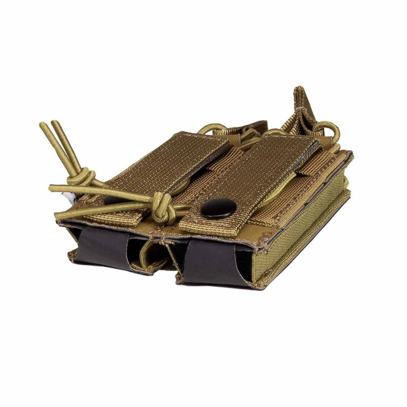 Poche porte-chargeurs double pour pistolet Dagger MK1 Laser Coyote - Corso Tactical