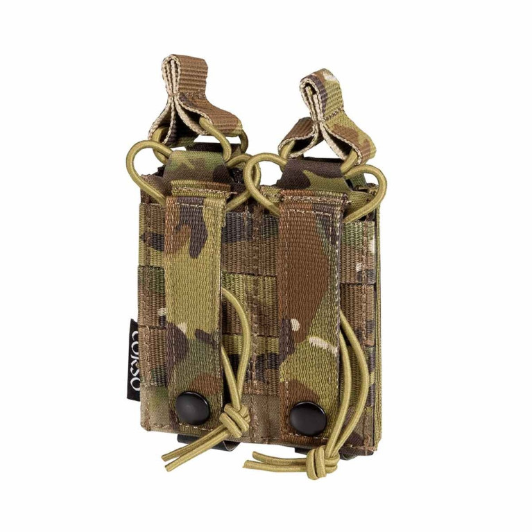 Poche porte-chargeurs double pour pistolet Dagger MK1 Laser Multicam - Corso Tactical
