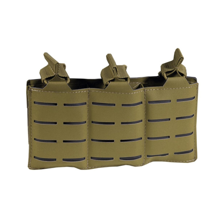 TRIPLE PORTE CHARGEUR M4/5.56 DAGGER MK1 LASERCUT CORSO TACTICAL COYOTE