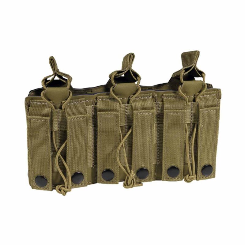 TRIPLE PORTE CHARGEUR M4/5.56 DAGGER MK1 LASERCUT CORSO TACTICAL COYOTE