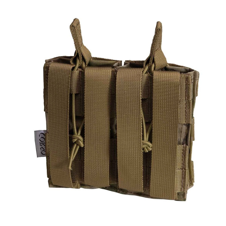 Poche porte-chargeurs double M4 Dagger MOLLE Multicam - Corso Tactical