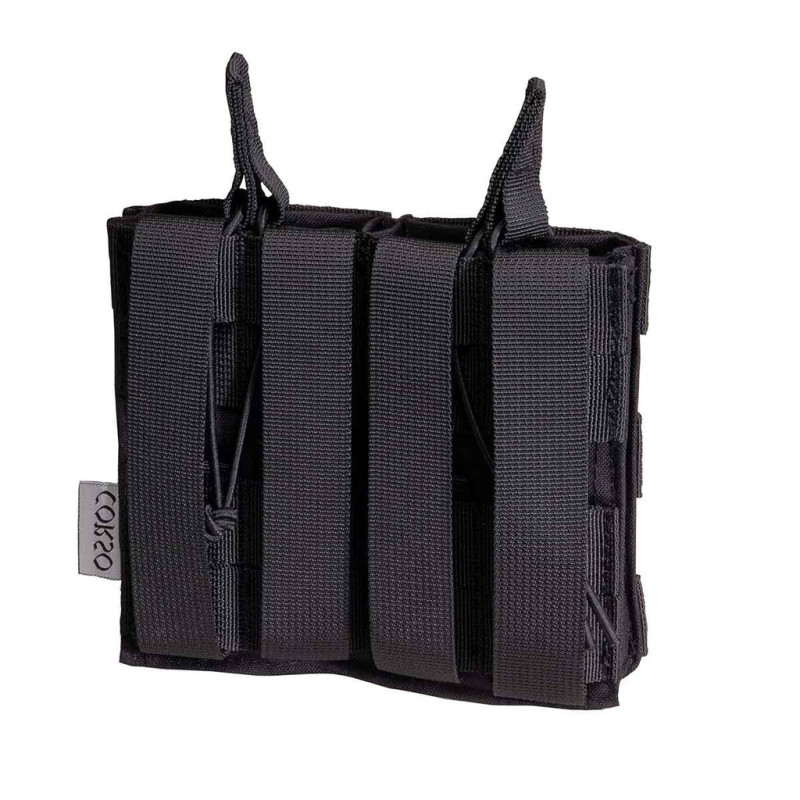 Poche porte-chargeurs double M4 Dagger MOLLE Noir - Corso Tactical