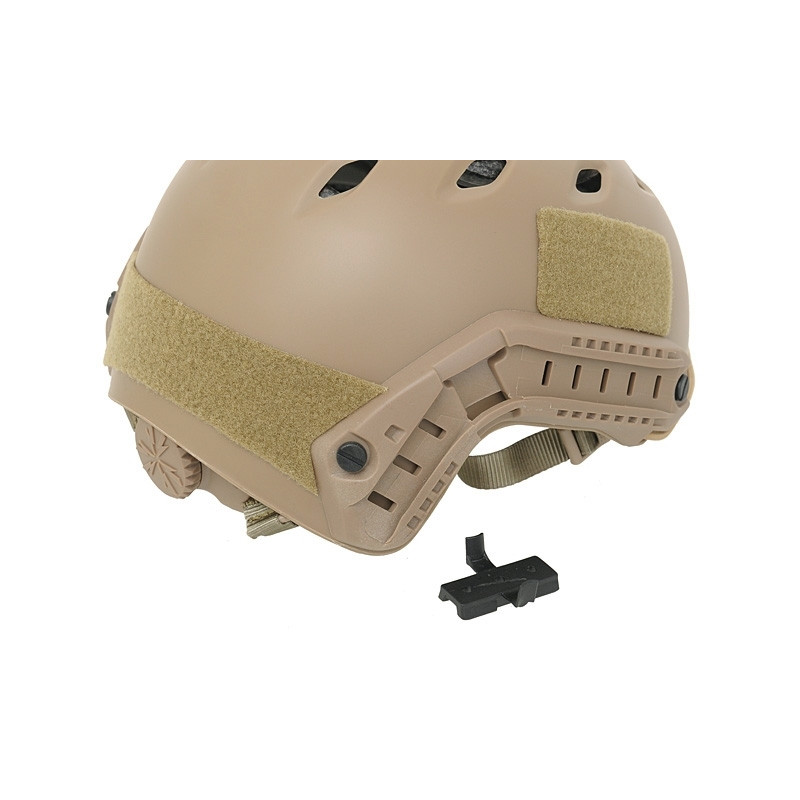 CASQUE FAST PJ AVEC AJUSTEMENT RAPIDE COYOTE
