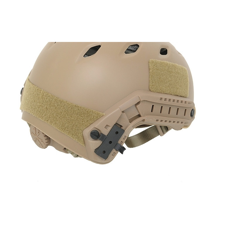 CASQUE FAST PJ AVEC AJUSTEMENT RAPIDE COYOTE