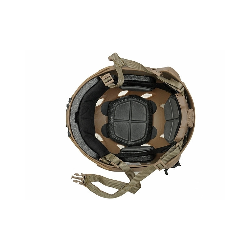 CASQUE FAST PJ AVEC AJUSTEMENT RAPIDE COYOTE