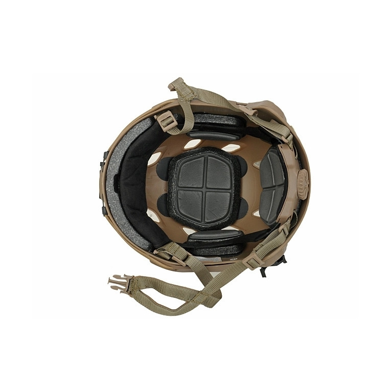 CASQUE FAST PJ AVEC AJUSTEMENT RAPIDE COYOTE