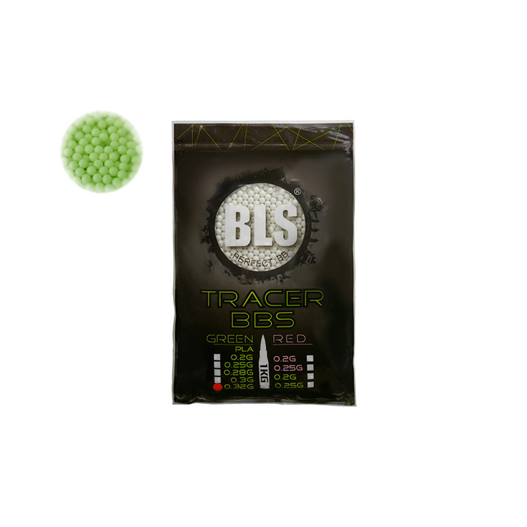 Billes traçantes vertes biodégradables 0.28g BLS