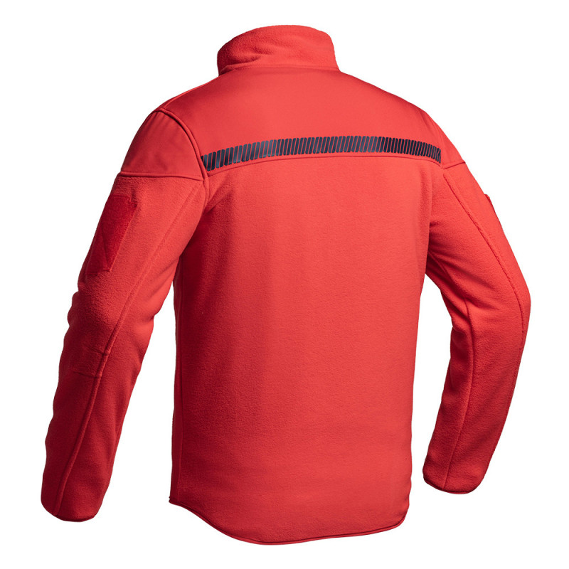 VESTE POLAIRE SÉCURITÉ INCENDIE SÉCU-ONE ROUGE